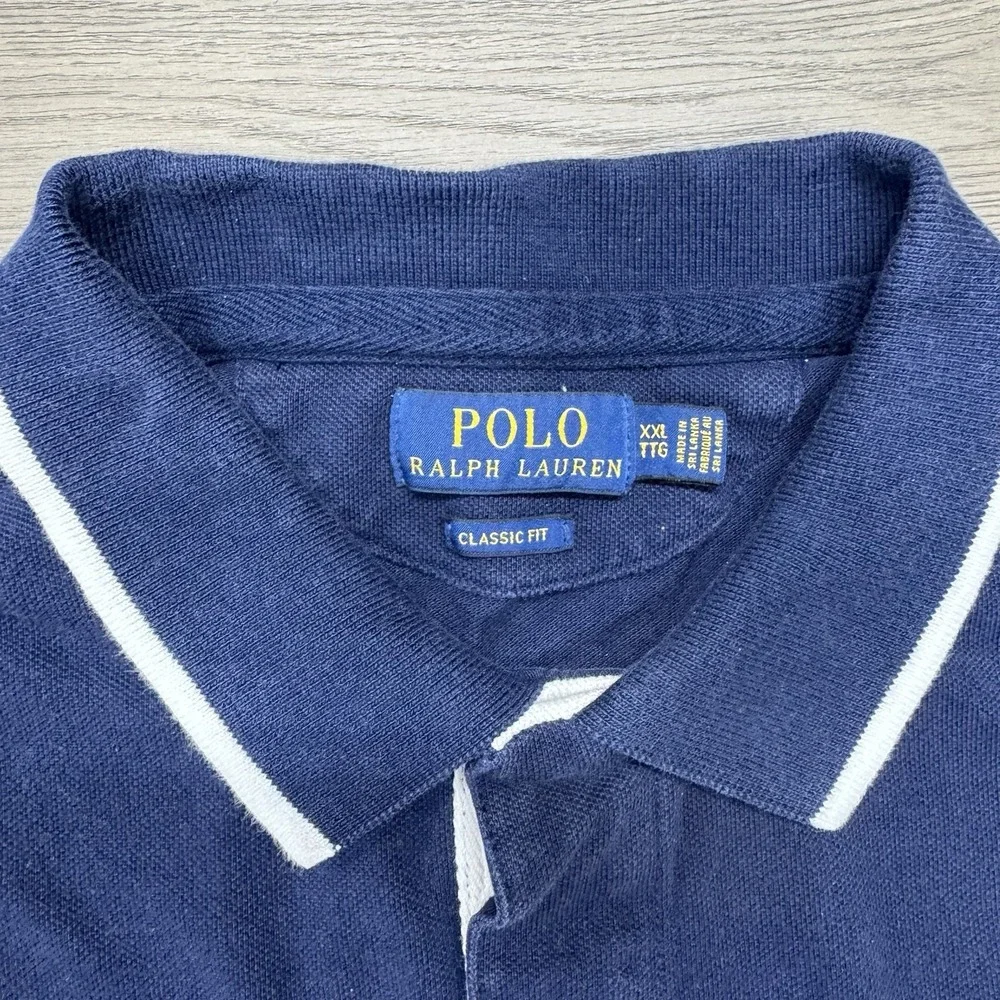 Polo Ralph Lauren Big Pony Crest Polo Men Sz XXL Classic Fit Preppy